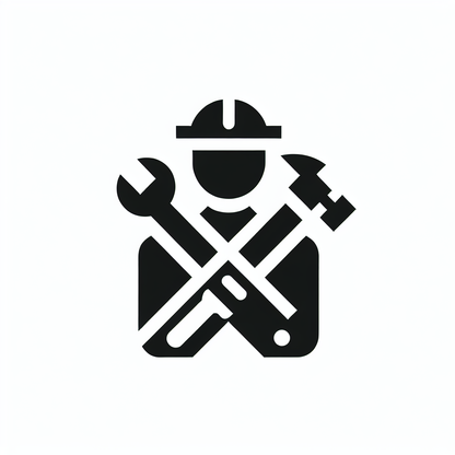 Construction Worker Logo