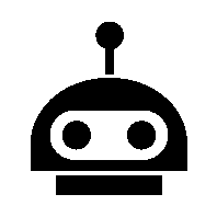Bold Robot Head Logo