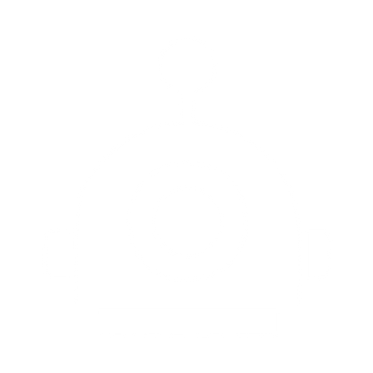 Robot Head Bold Logo #ffffff