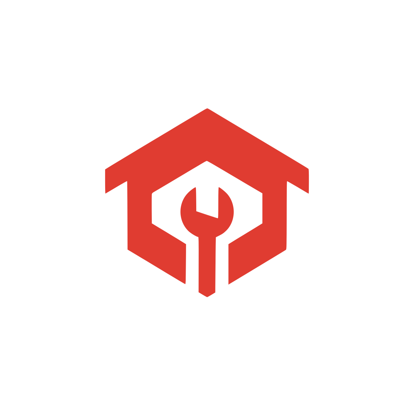 Home Repair Logo #E03C31