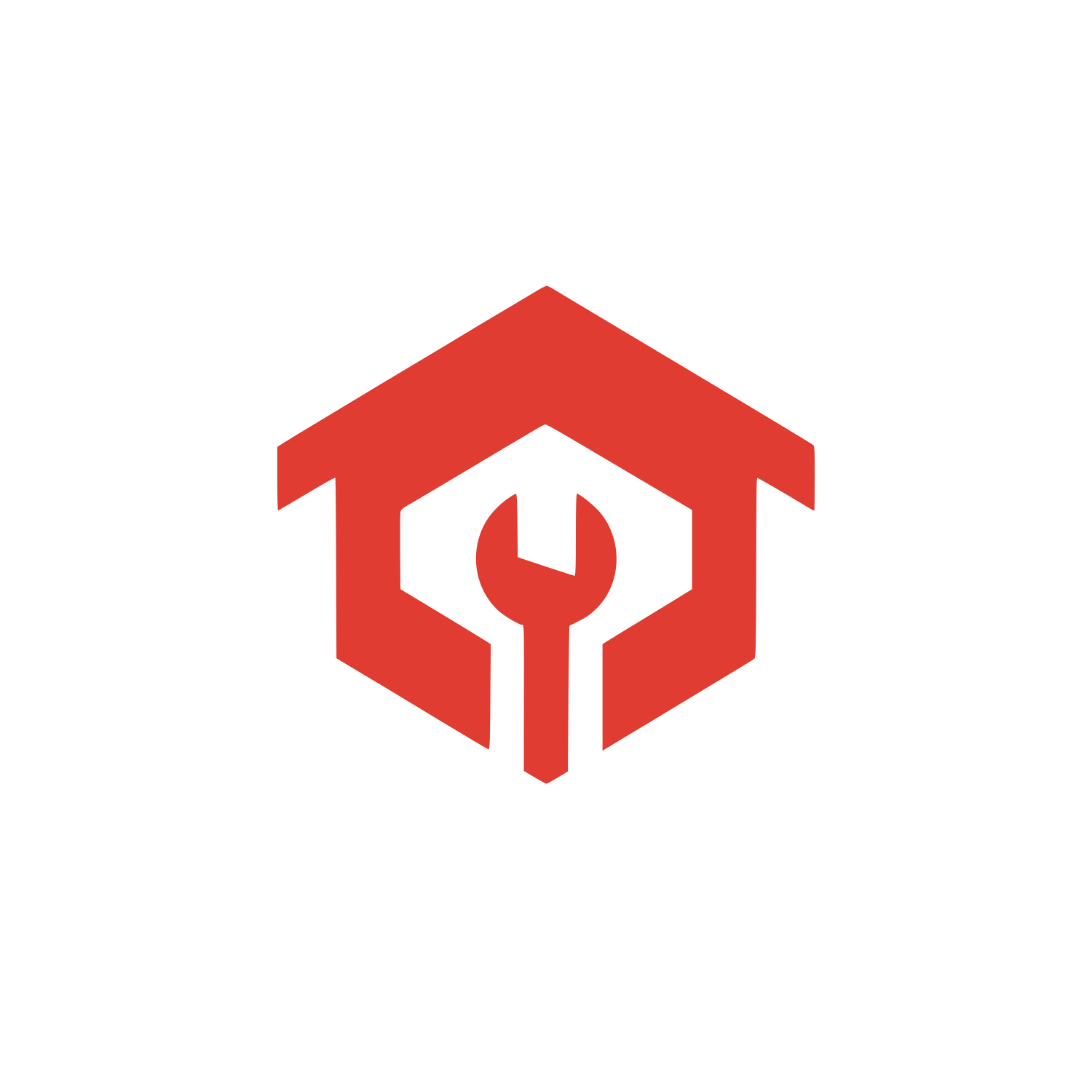 Home Repair Logo #E03C31