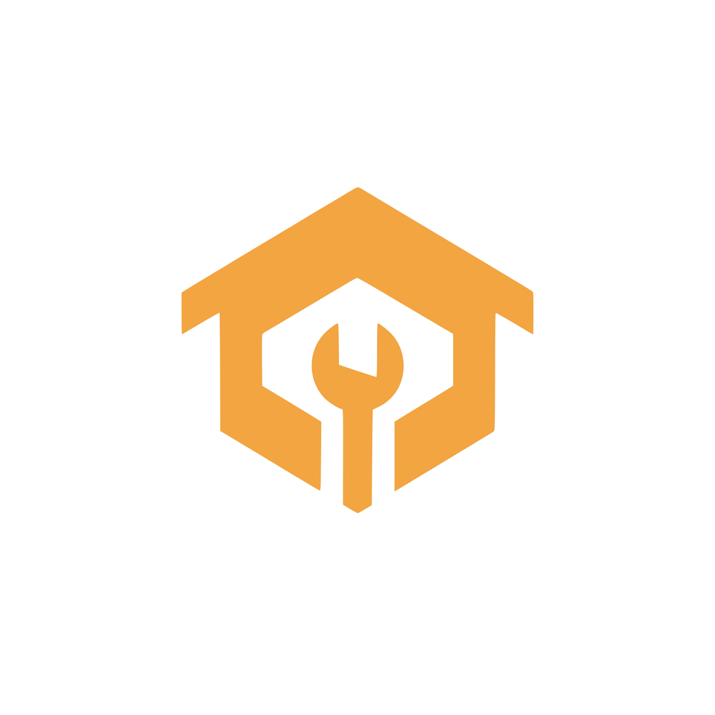 Home Repair Logo #F2A541