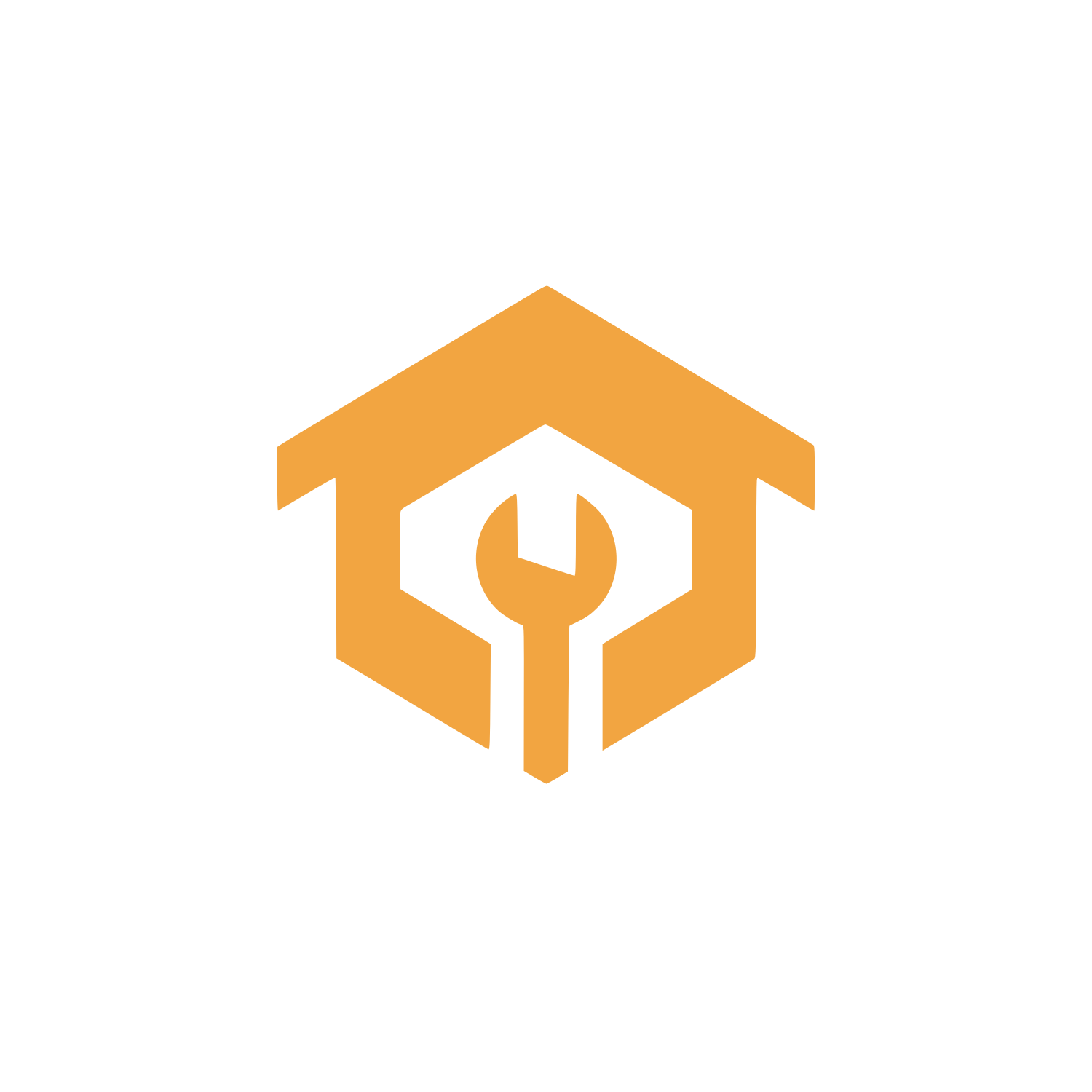Home Repair Logo #F2A541