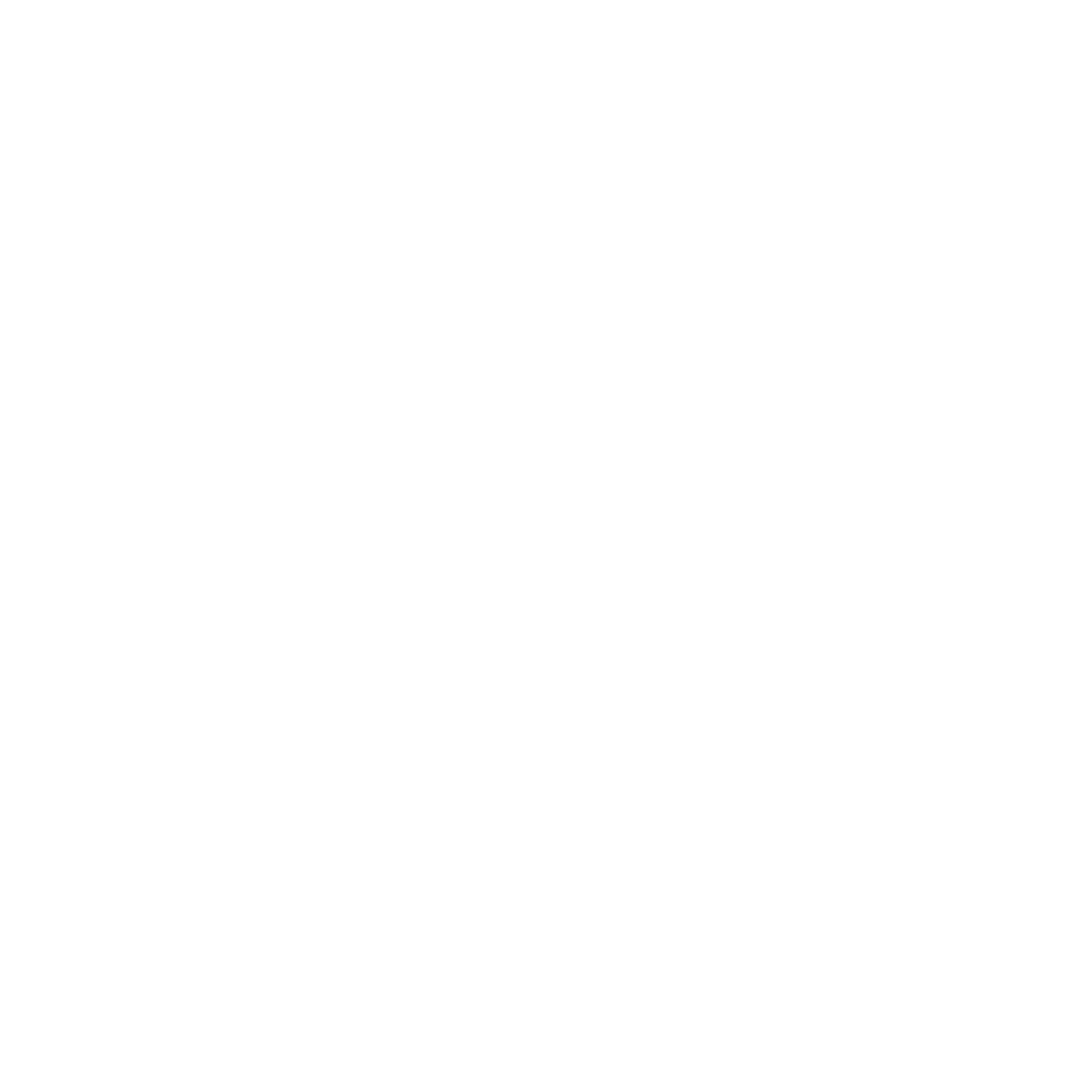 Bold Geometric Robot Logo #ffffff