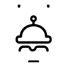 Monoline Robot Face Logo