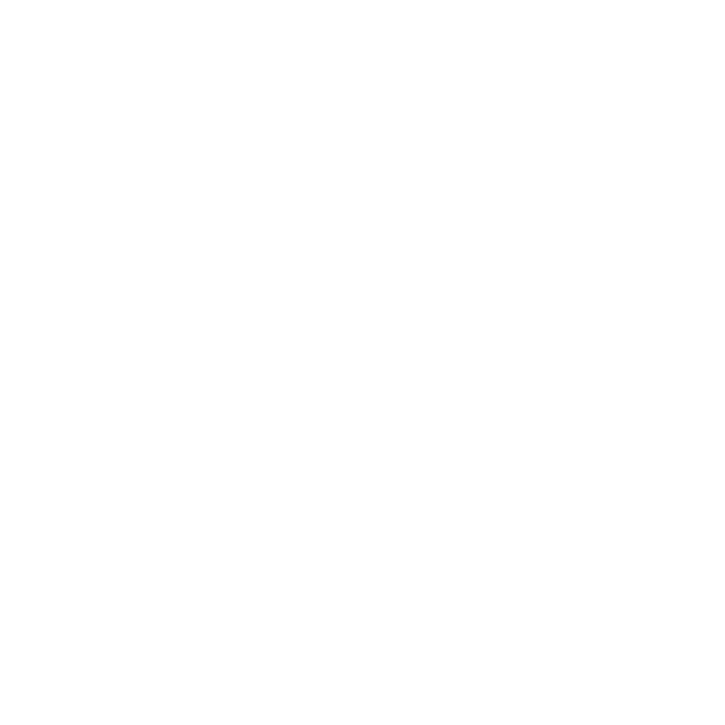 Monoline Robot Face Logo #ffffff