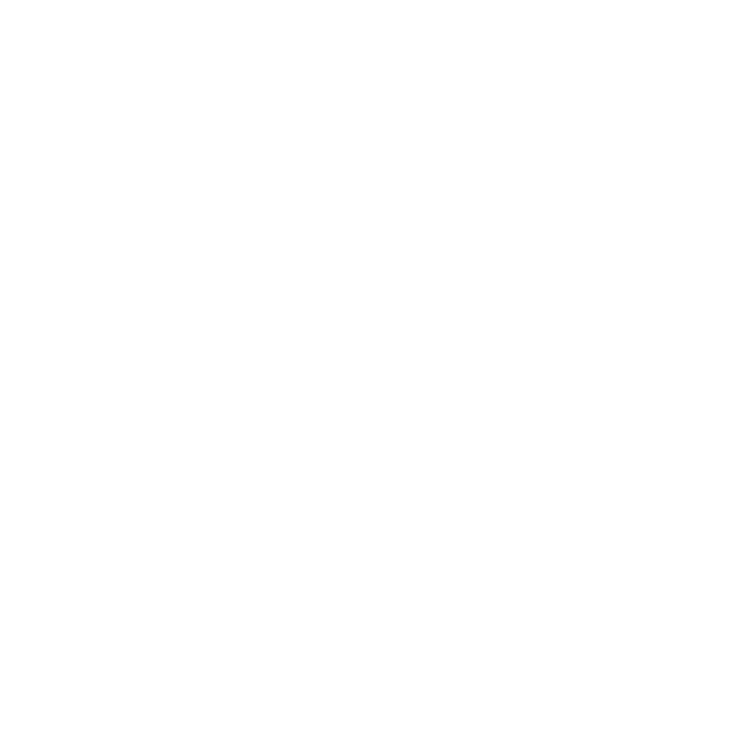 Monoline Robot Face Logo #ffffff
