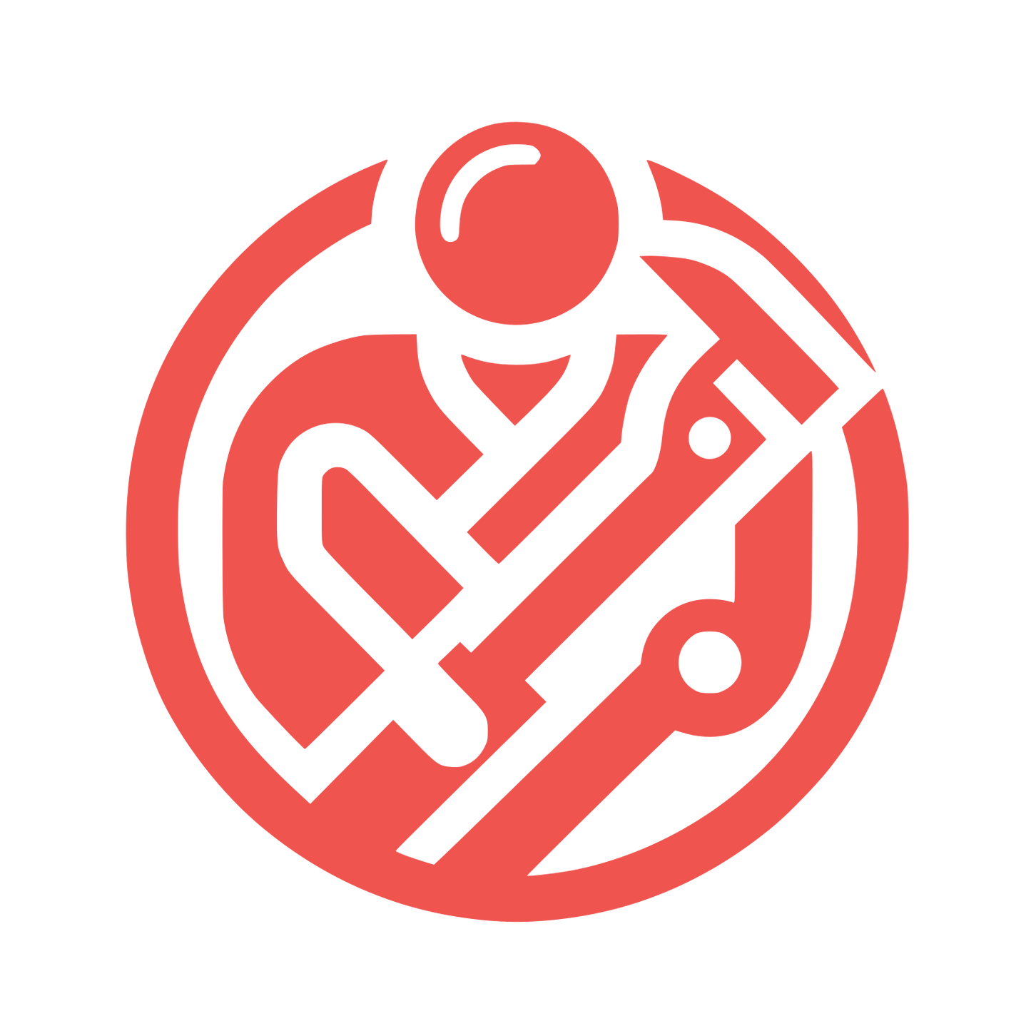 Tool Man Logo #F0544F