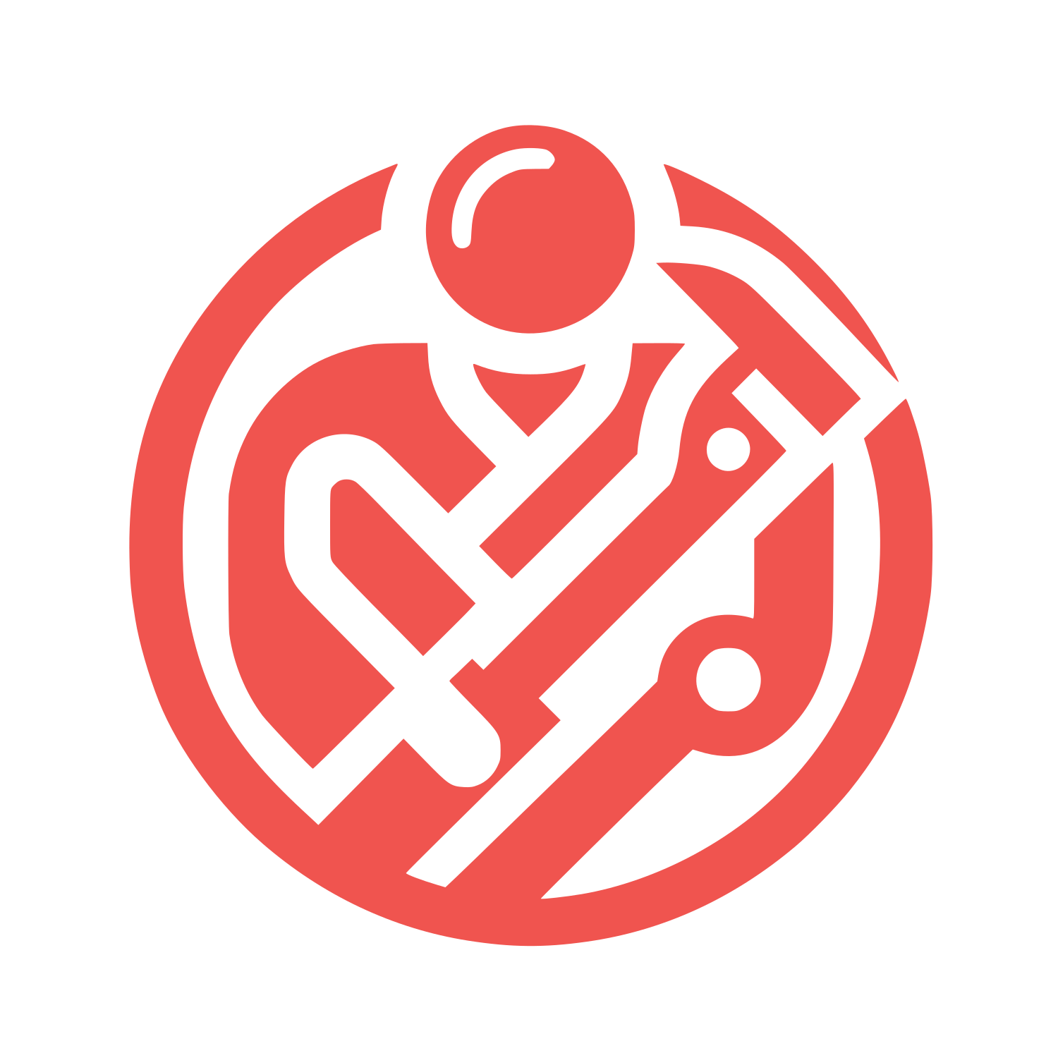 Tool Man Logo #F0544F