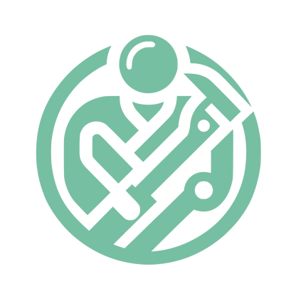 Tool Man Logo #77BFA3