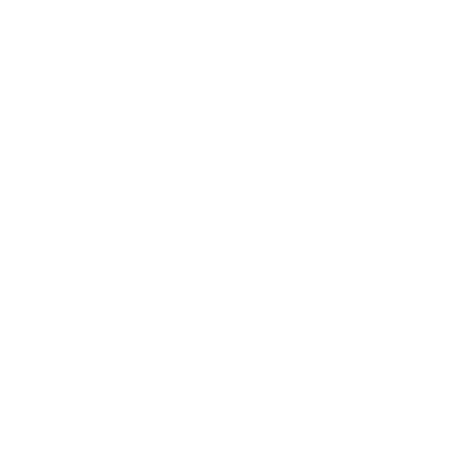 Robot Face Circle Logo #ffffff