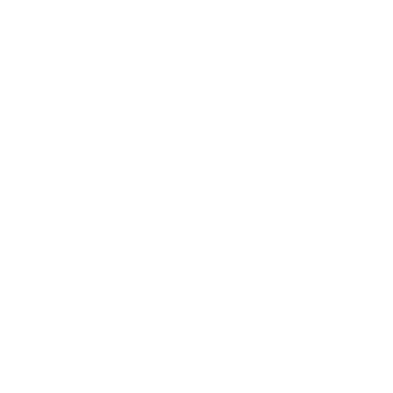 Robot Face Circle Logo #ffffff