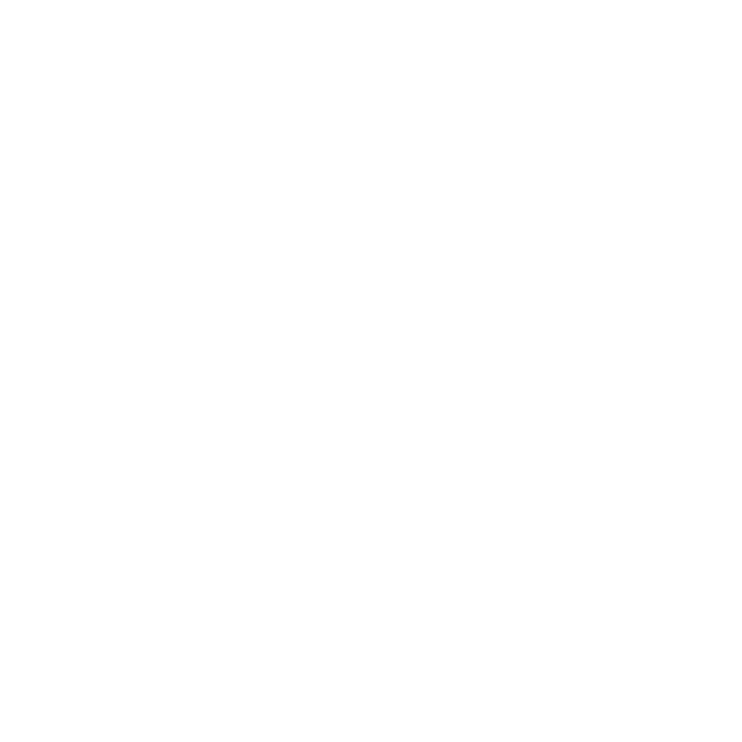 Robot Face Circle Logo #ffffff