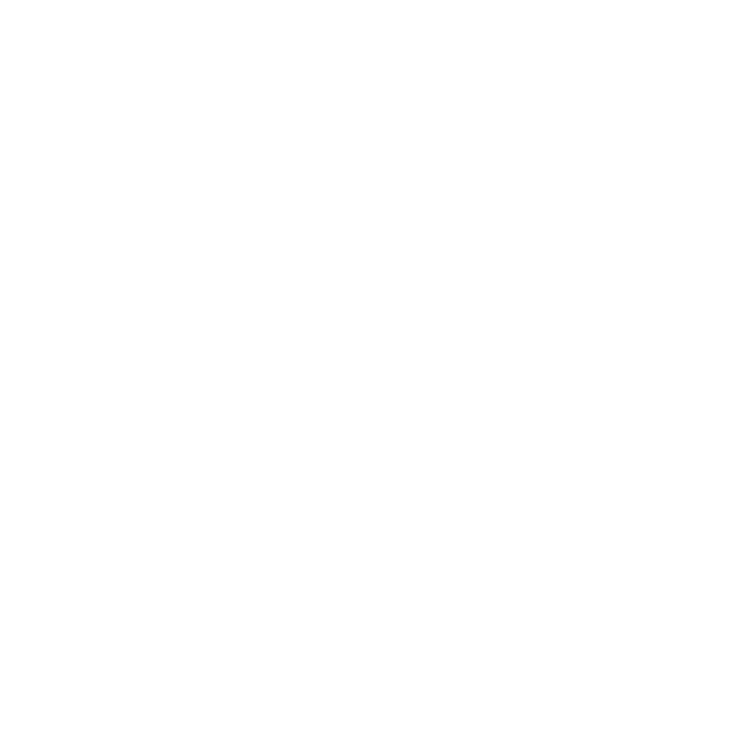Robot Head Circle Logo #ffffff