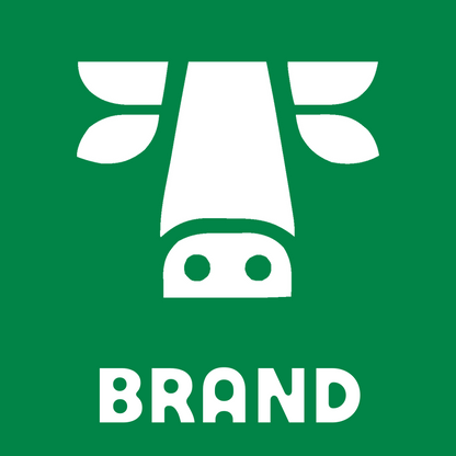 Bold Geometric Cow Logo preview