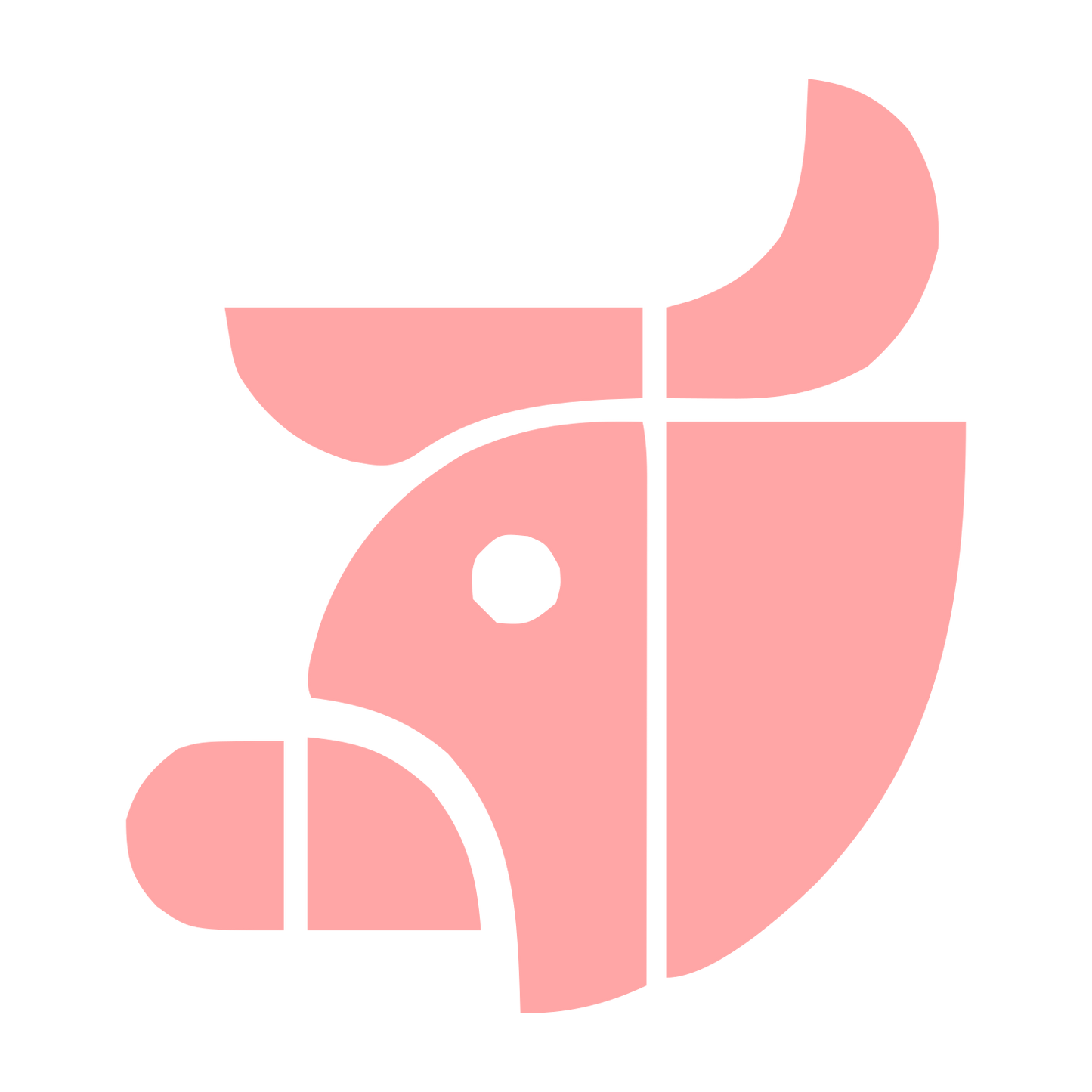 Bold Cow Logo #ffa6a6