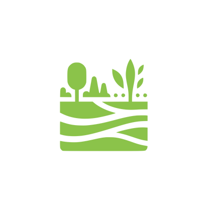 Nature Scene Logo #8BC34A