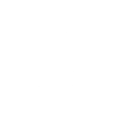 Monoline Bull Logo #ffffff