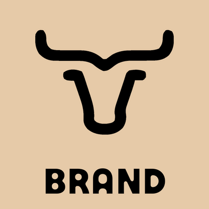 Monoline Bull Head Logo preview