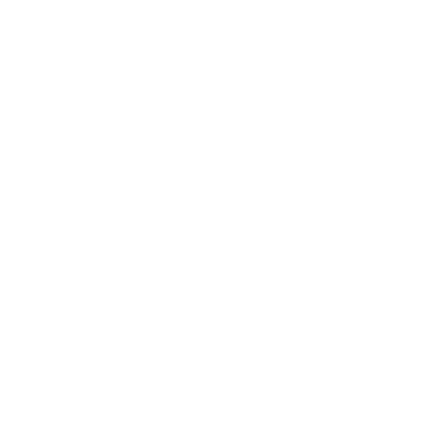 Monoline Bull Head Logo #ffffff