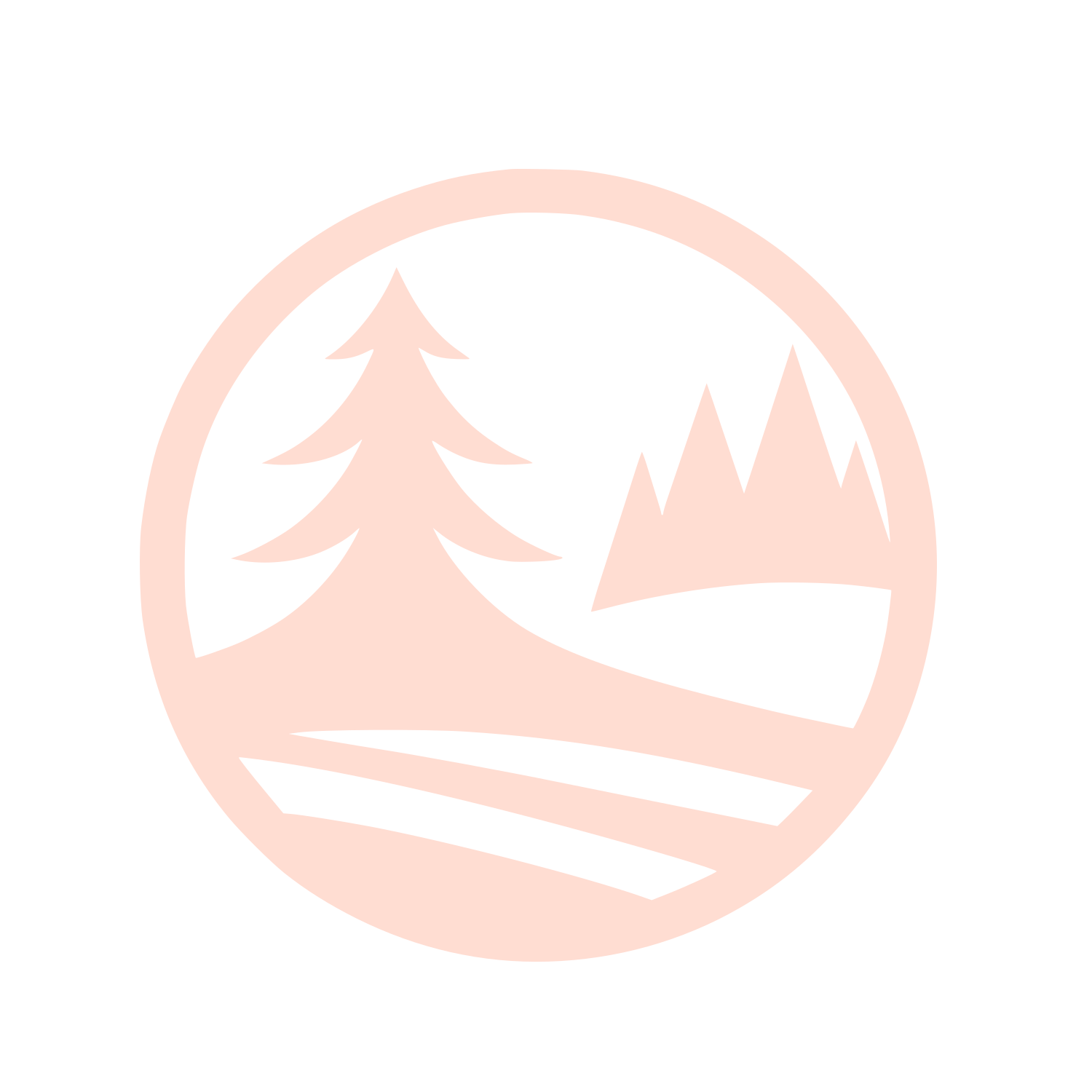 Outdoor Adventure Logo #ffddd2