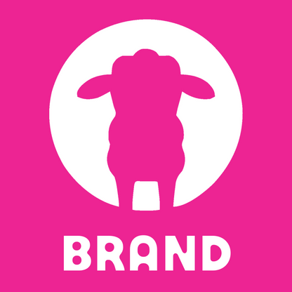 Sheep Negative Space Logo preview