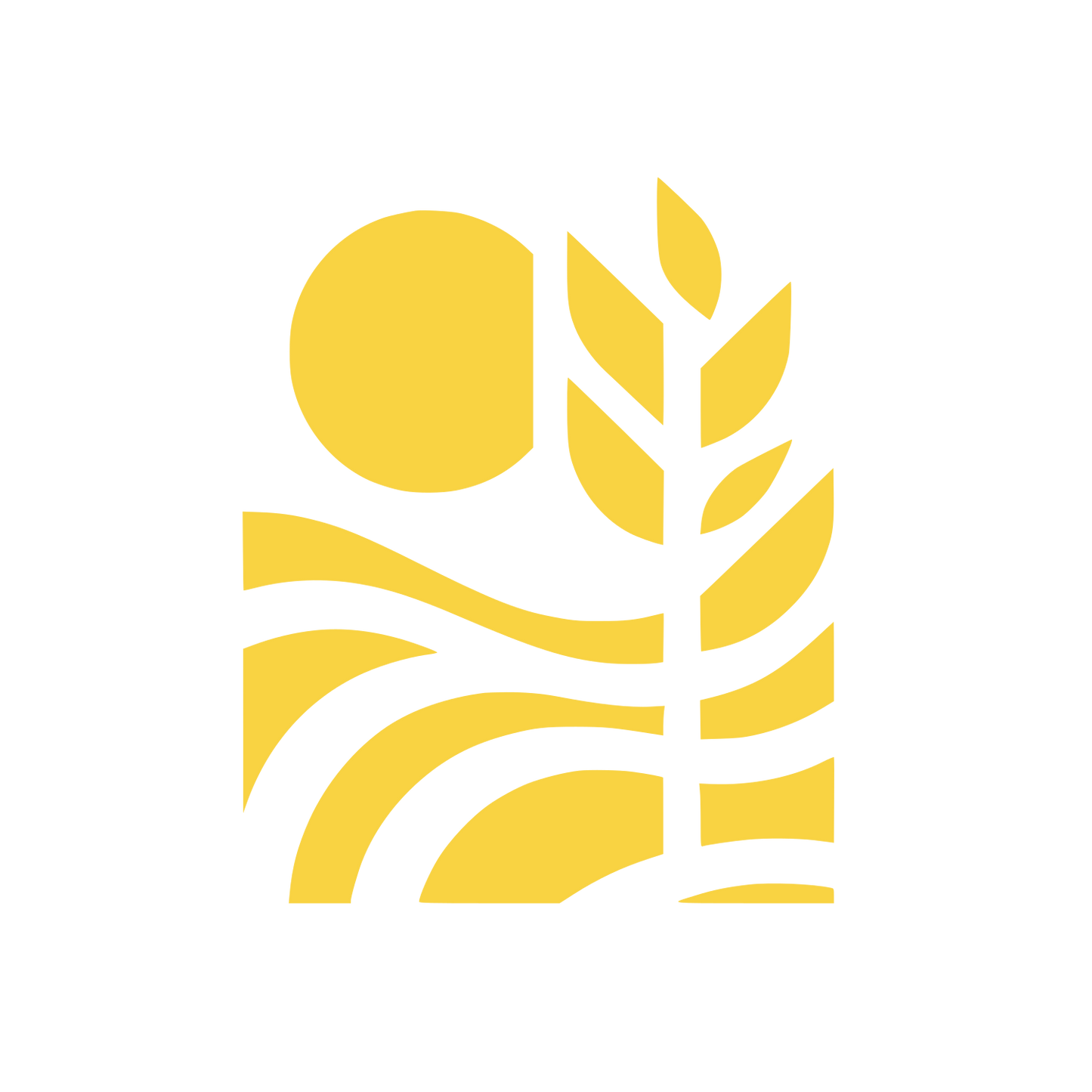 Tree Nature Logo #F9D342