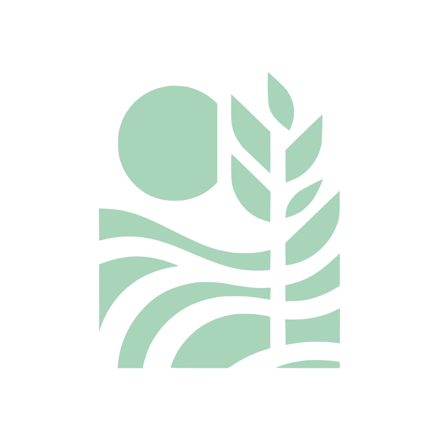 Tree Nature Logo #A8D5BA