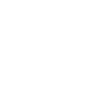 Negative Space Sheep Logo #ffffff