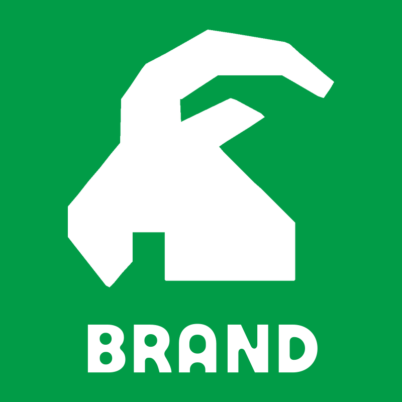 Brutalist Goat Head Logo preview