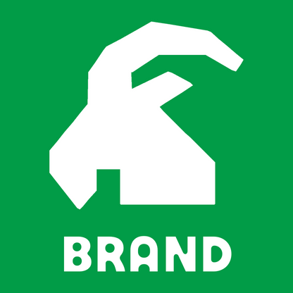 Brutalist Goat Head Logo preview
