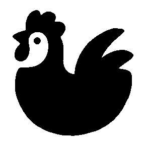 Hand-Drawn Chicken Logo