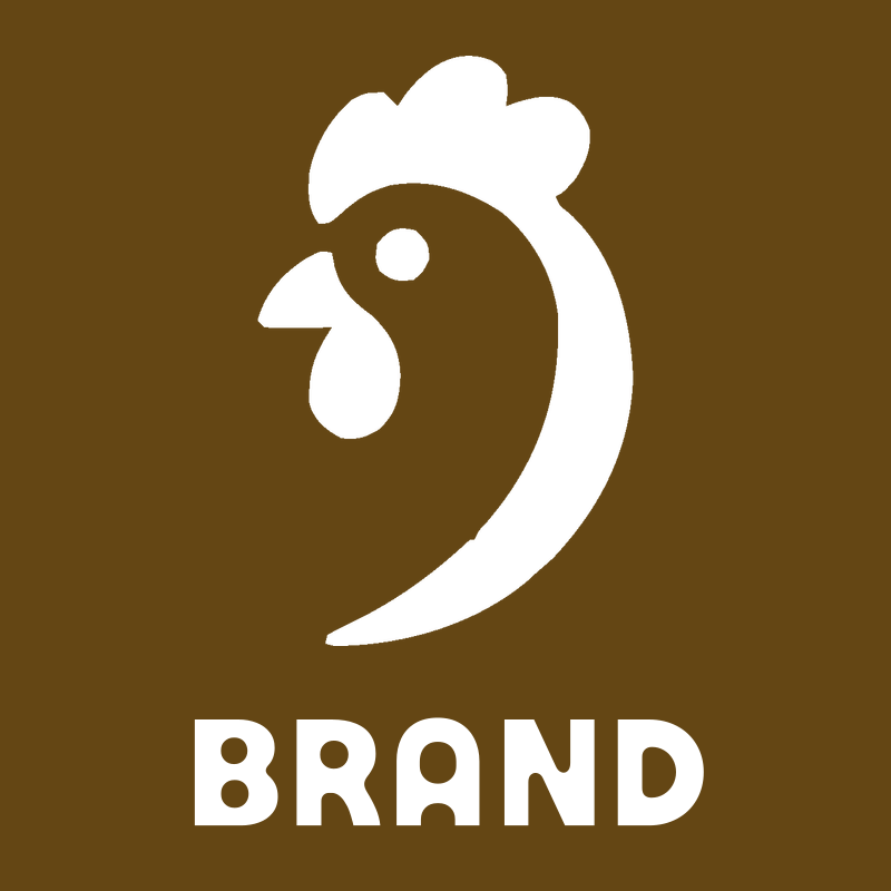 Rooster Head Profile Logo preview
