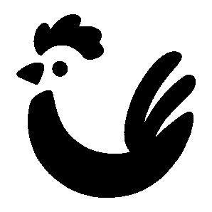 Hand-Drawn Chicken Logo
