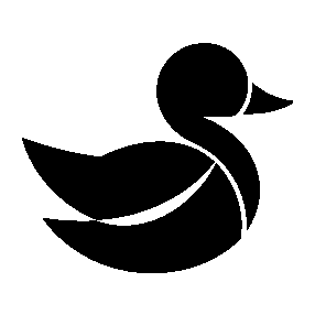 Layered Duck Logo
