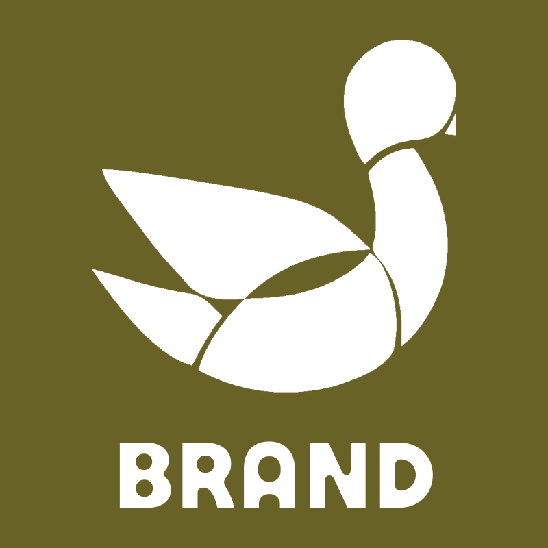 Layered Overlap Duck Logo preview