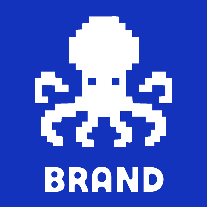 Pixel Octopus Logo preview