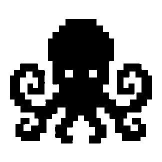 Pixel Octopus Logo