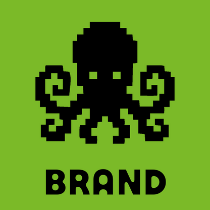 Pixel Octopus Logo preview