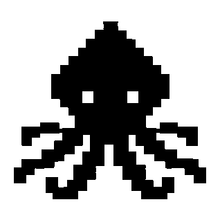 Pixel Octopus Logo