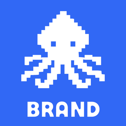 Pixel Octopus Logo preview