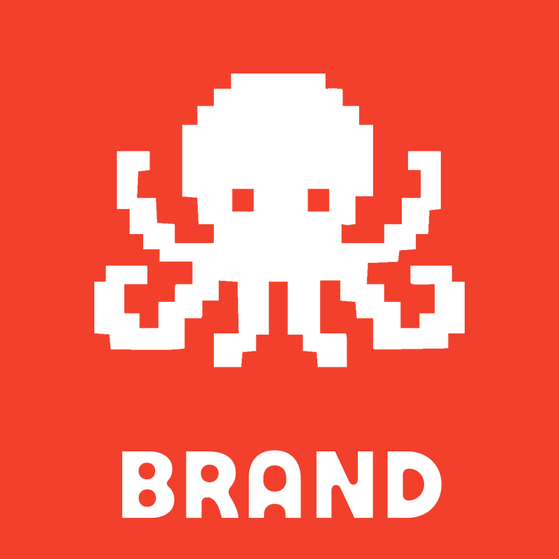 Pixel Octopus Logo preview