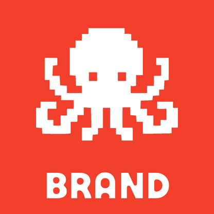 Pixel Octopus Logo preview