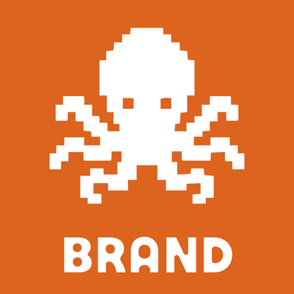 Pixel Octopus Logo preview