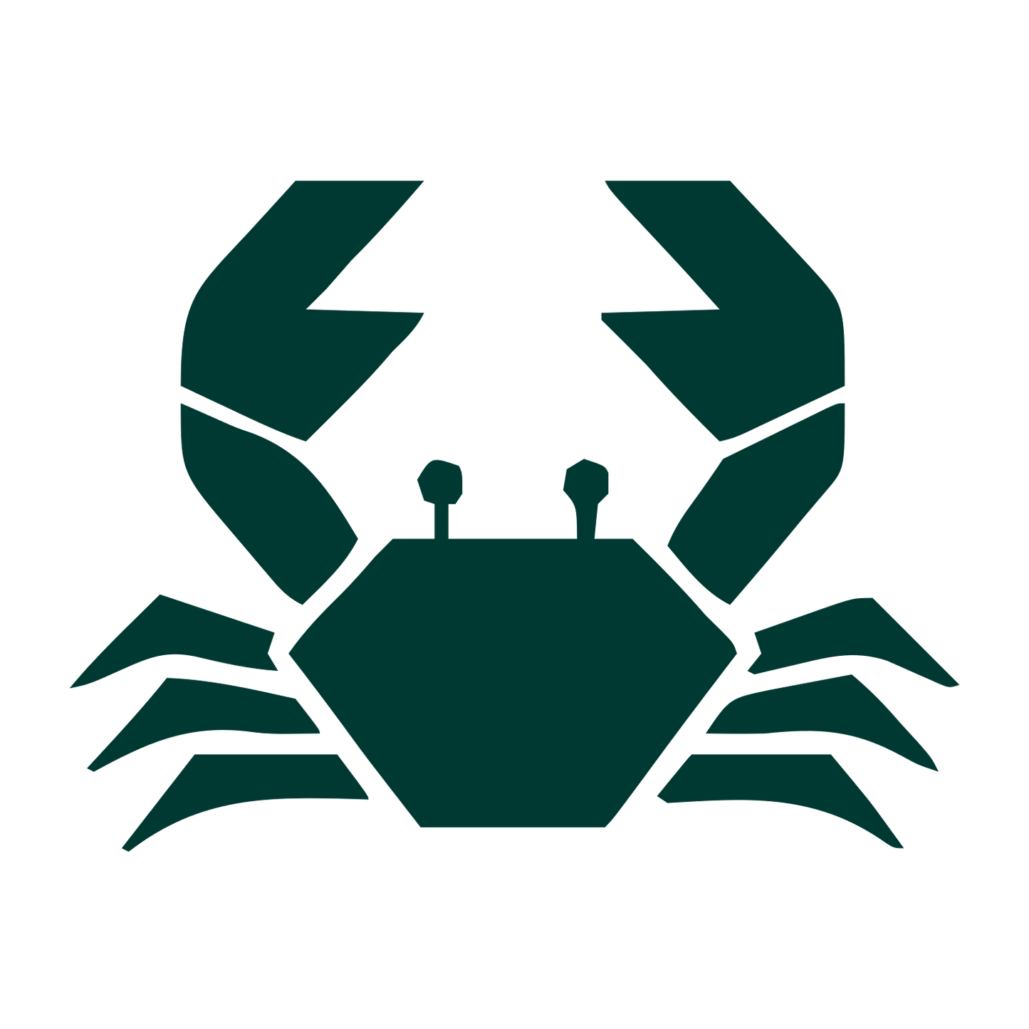 Swiss Style Crab Logo #003932