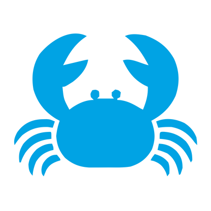 Solid Crab Logo #00a3e4