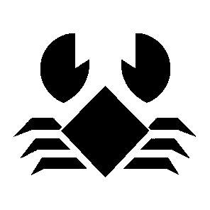 Geometric Crab Logo