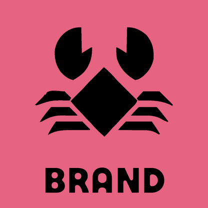 Geometric Crab Logo preview