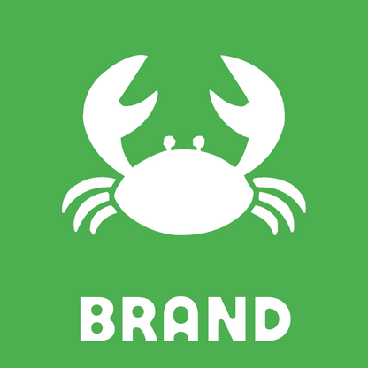 Flat Crab Logo preview