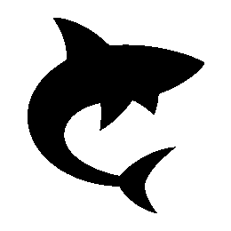 Shark Silhouette Logo